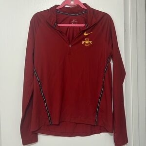 Iowa State dry fit Nike long sleeve shirt